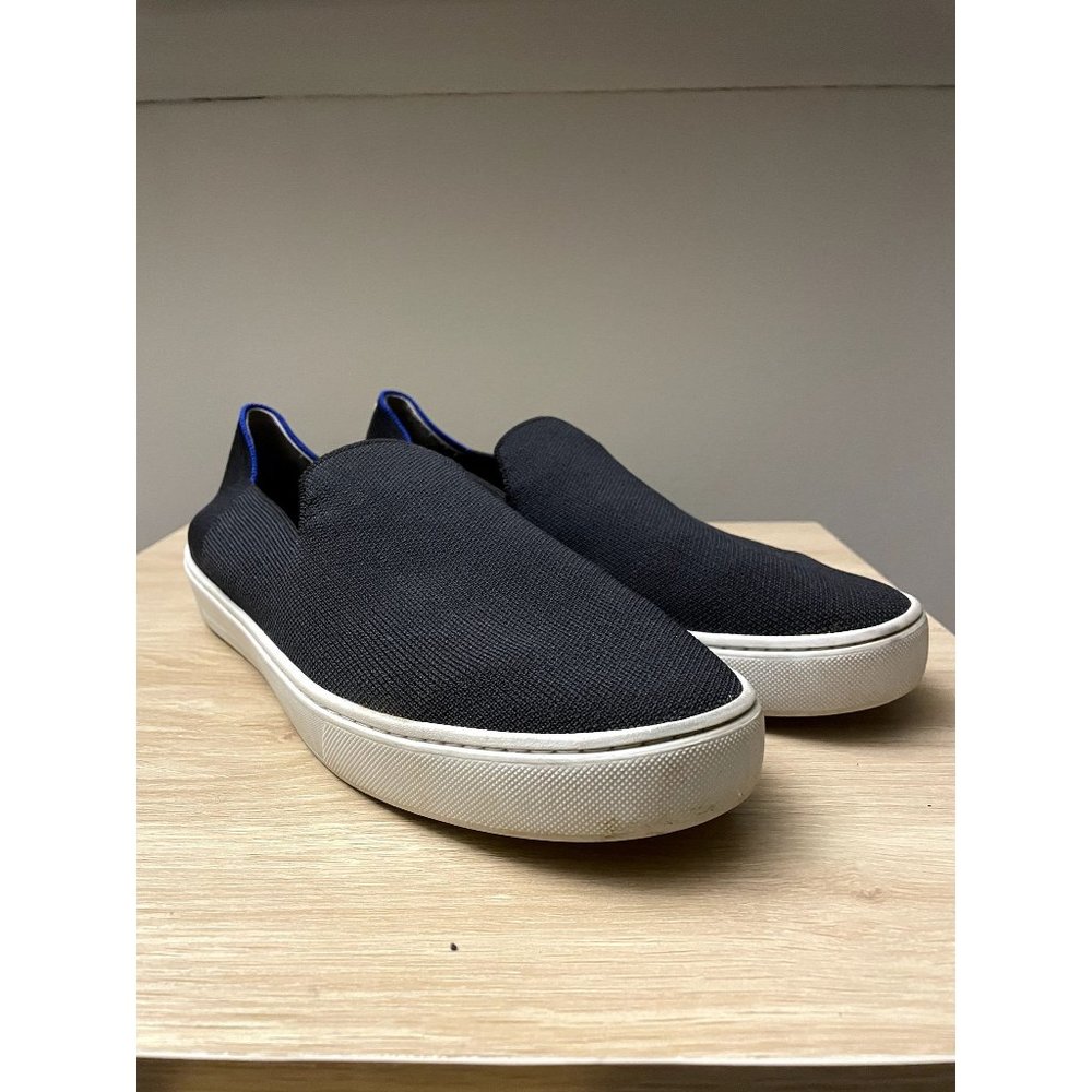 Rothy's Women's The Sneaker, Black, Slip On Flat, washable, Size 11.5